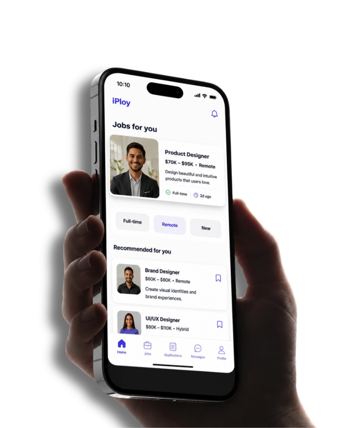 iPloy mobile app preview