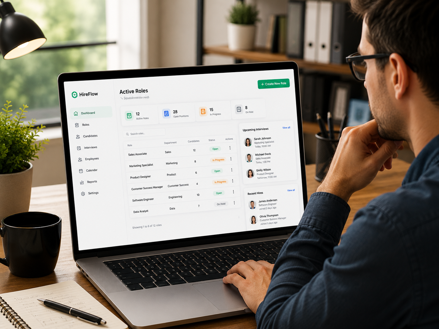 iPloy hiring management dashboard preview