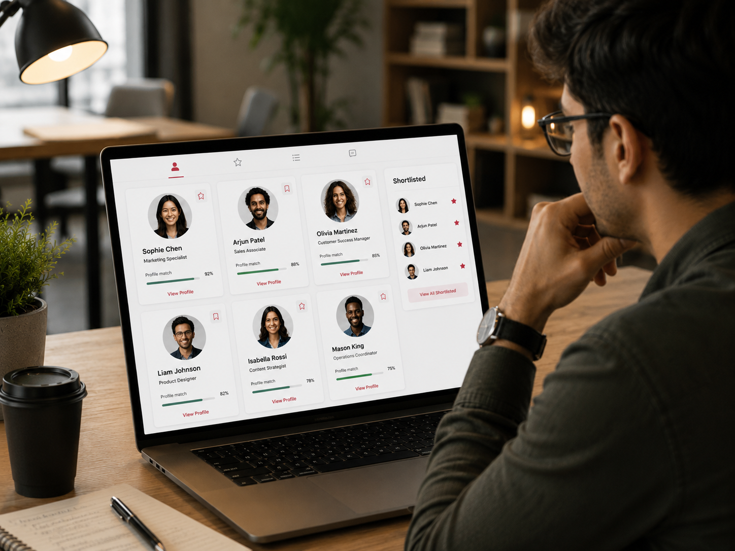 iPloy applicant review dashboard preview